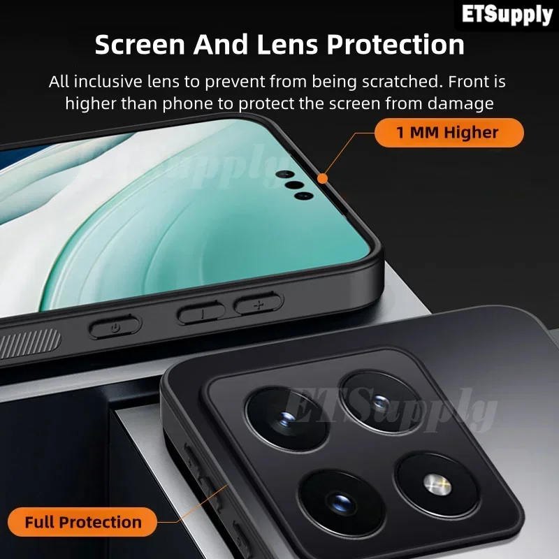 Vivo X100S Pro X100 vivo 케이스, 하드 PC AG 매트 보호 백 커버, 풀 커버 휴대폰 쉘