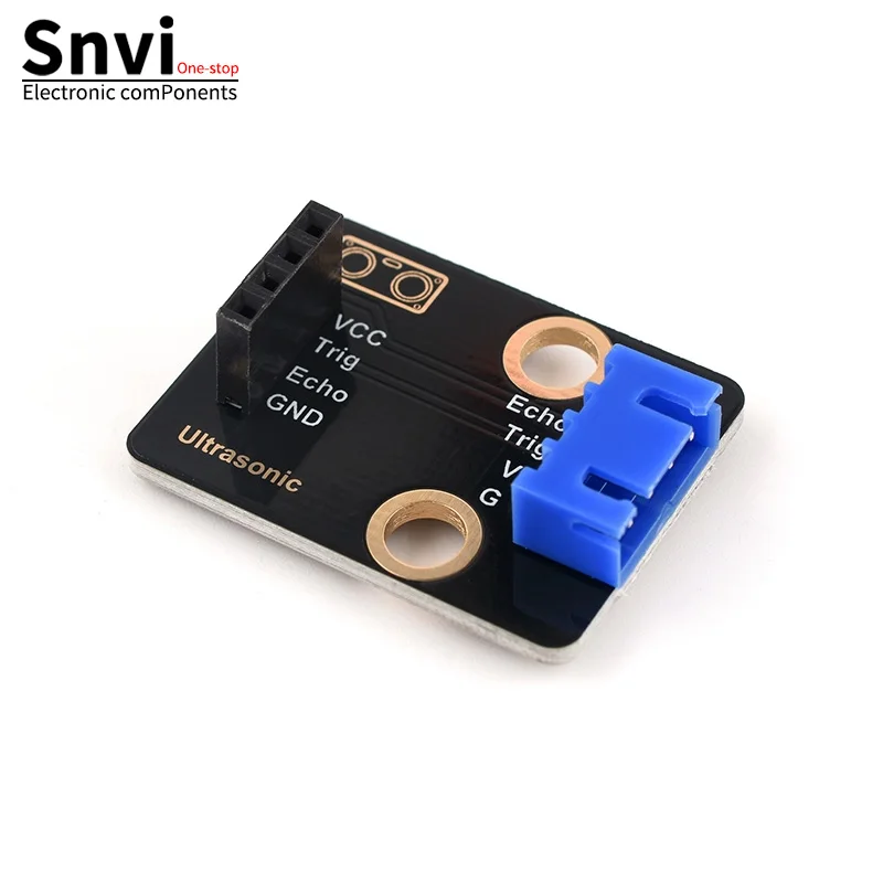 Picture 7: Ultrasonic adapter board module HC-SR04 ranging obstacle avoidance sensor smart car compatible with Arduino building blocks