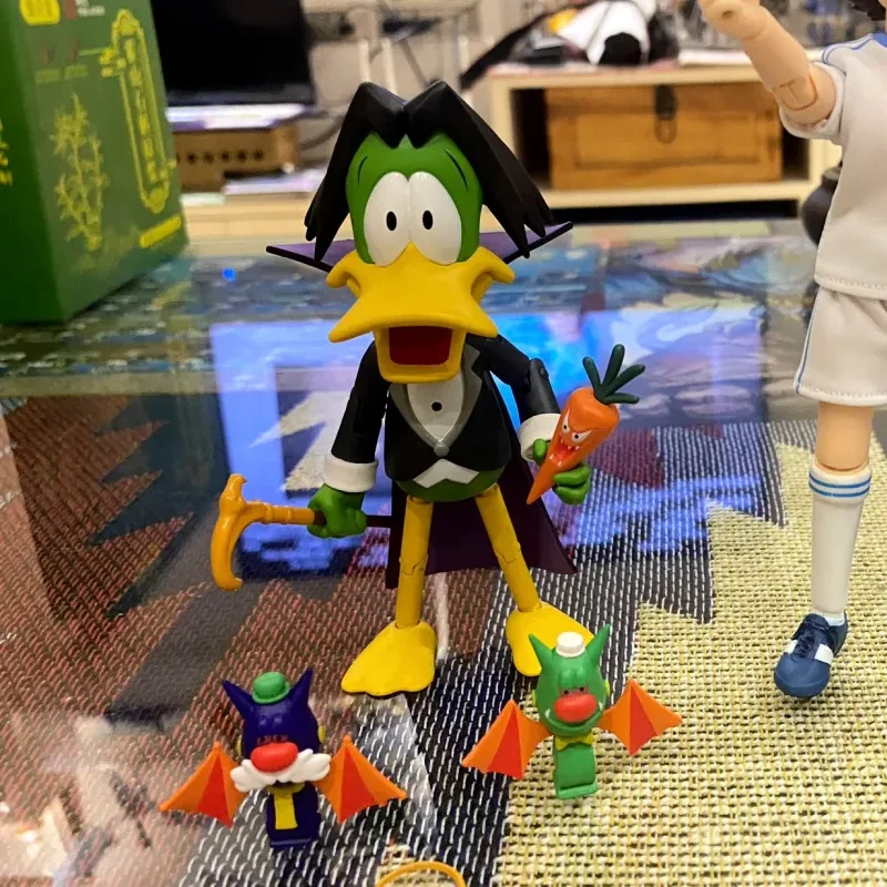 

Hot Sale Happy Childhood Count Duckula Figures Model Toys Vegetarian Count Shf Action Figure Moving Collecto Festival Gifts Toys