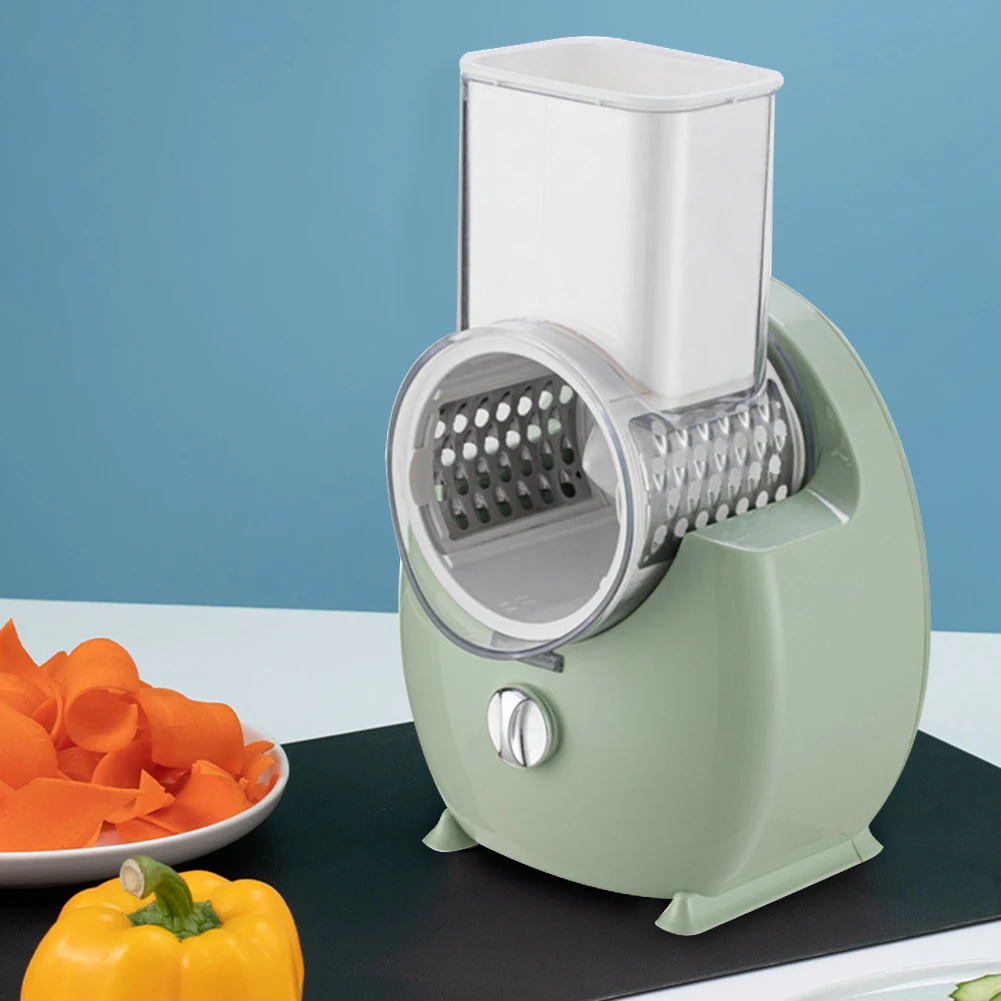 

Electric Vegetable Slicer Household Gadgets 3-in-1 Multifunctional Potato Chopper Carrot Cheese Rechargeable Kitchen Accessories