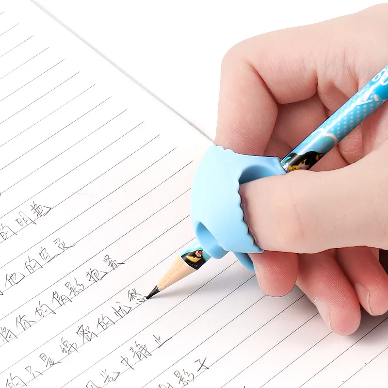 2pcs Pencil Grips For Kids Handwriting,Pencil Gripper Children's Posture Correction Training For Toddlers 2-4 Year To Write
