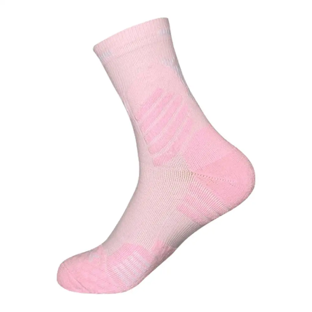 جوارب كرة السلة قابلة للتنفس وناعمة ومريحة لتخفيف الطول للرجال، جوارب كرة السلة متوسطة J6i8