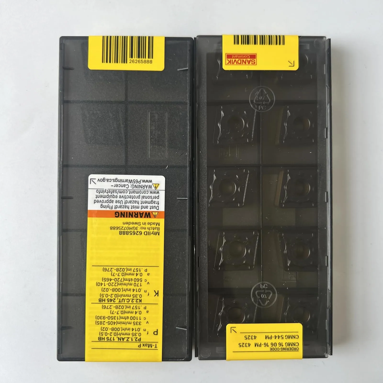 

Original SANDVIK / CNMG160616-PM 4325 / Hard alloy CNC Blade 10 Pcs