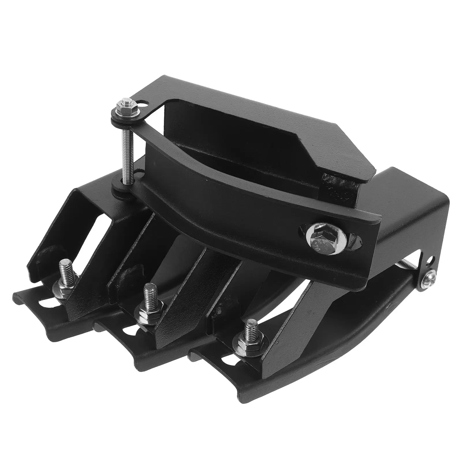 

Luggage Rack Car Roof Clips Black Iron Galvanized Cargo Carrier Suitcase Clamp Replacement Durable Mounting Hardware