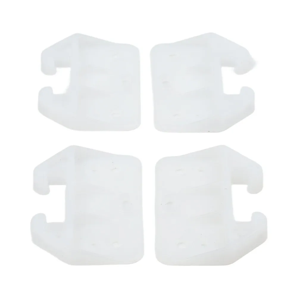 Complete Plastic Drawer Guide Rail Kit with Hardware for and Consistent Drawer Performance in Multiple Home Settings