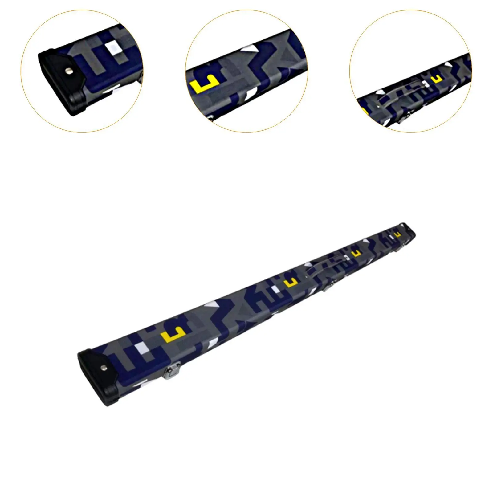 

Pool Cue Case Protection Organizer Lightweight 3/4 Pool Cue Case Supplies Pool