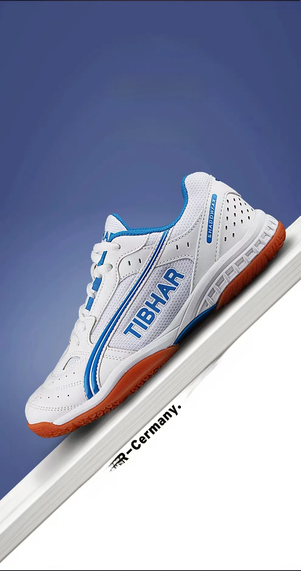 

TIBHAR Table Tennis oes Men's Women's Profional Training Sports oes Breathable Anti-slip Durable Rubber Outsole