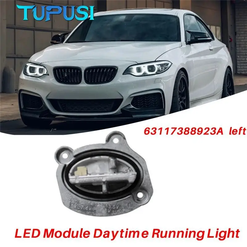 

White Angel Eyes Light Source for BMW F22 F23 2014-2021 LED Daytime Running Light Module 63117388923A 63117388923B