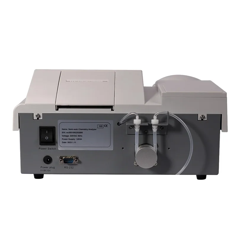 BNSK3001 Lab Veterinary Portable Semi Automatic Digital LCD Display Multi-mode Biochemistry Analyzer with Open Reagent System