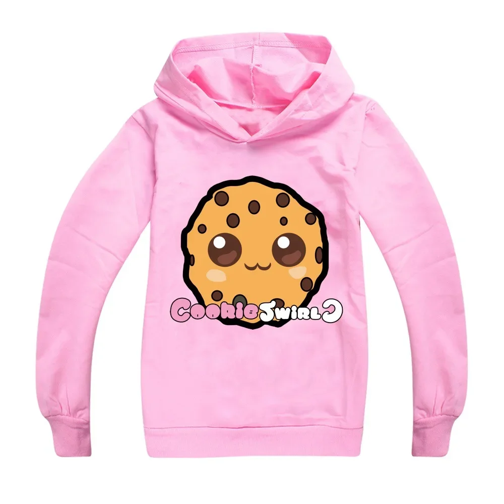 COOKIE SWIRL C Fashion Trade Child T Shirt Fashion 2-16Y-aged Boys Girls Hooded Tops Kids Kawaii Clothing Teens Funny Shirt