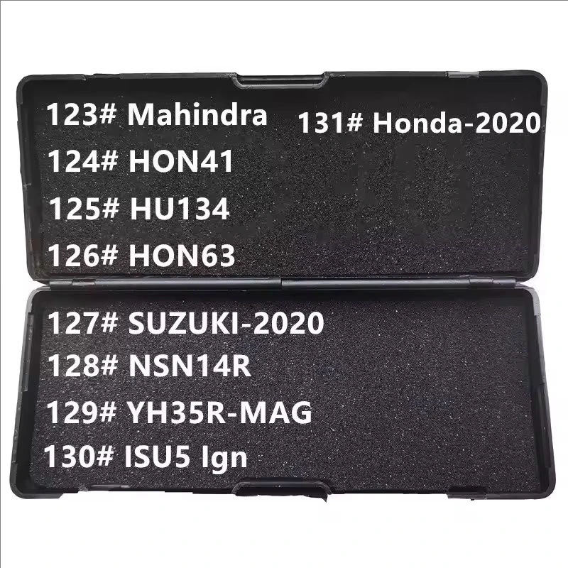 HU134 HON63 HON41 YH35R-MAG NSN14R ISU5 Ign for suzuki 2020 SUZUKI-2020 Honda-2021 LOCKSMITH TOOLNew 2in1 Lishi Tool