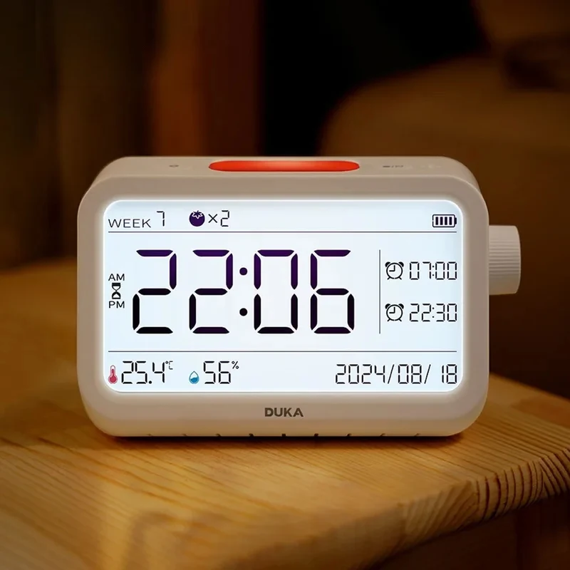 Picture 3: 2026 New Thermohygrometer Alarm Clock Multi-function Temperature and Humidity Meter Sensor Hygrometer for Home Weather Station