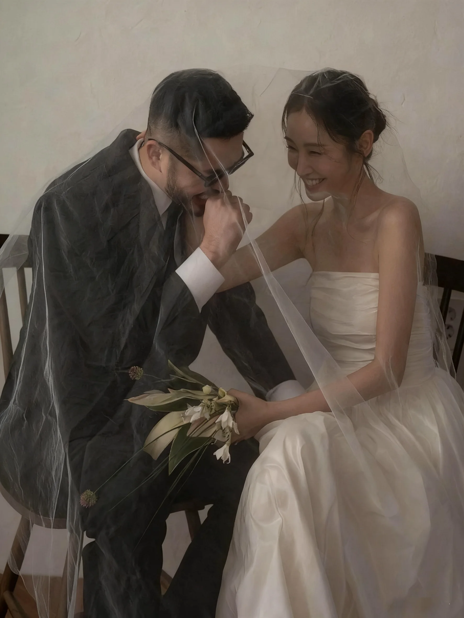 Элегантное корейское свадебное платье без бретелек на заказ, шелковое свадебное платье с открытой спиной, трапециевидное платье невесты без плеч на заказ