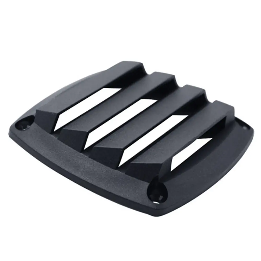 Nylon Marine Boat Air Vent Square Strong Wind Louvered Ventilator Grille Resistance Exhaust Fan Grill Ventilation Ducting Camper