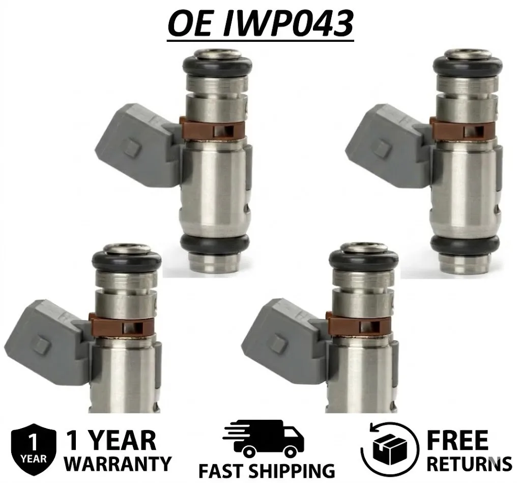 

4Pcs Brand New Weber Marelli Pico Fuel Injectors IWP043 For VW Ducati Motorcycle Racing 4-Hole Auto Gas Injection Nozzle Valve