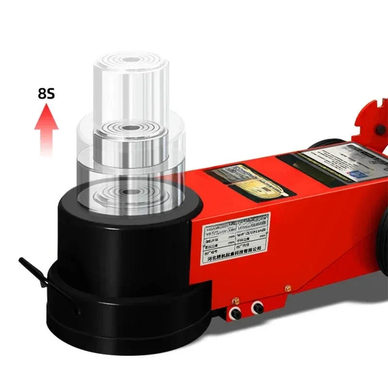 Cheap And Fine Horizontal Pneumatic Jack 30t Air Lift Heavy Truck Single/double Folding Lever Overpressure Protection Auto Repai