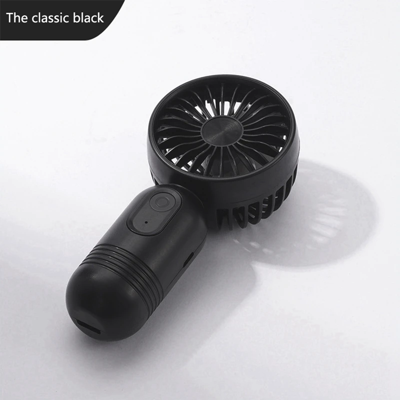 2 pacotes quentes de mini ventilador portátil, ventilador portátil pequeno, ventilador de cílios pessoal alimentado por bateria usb com 3 velocidades