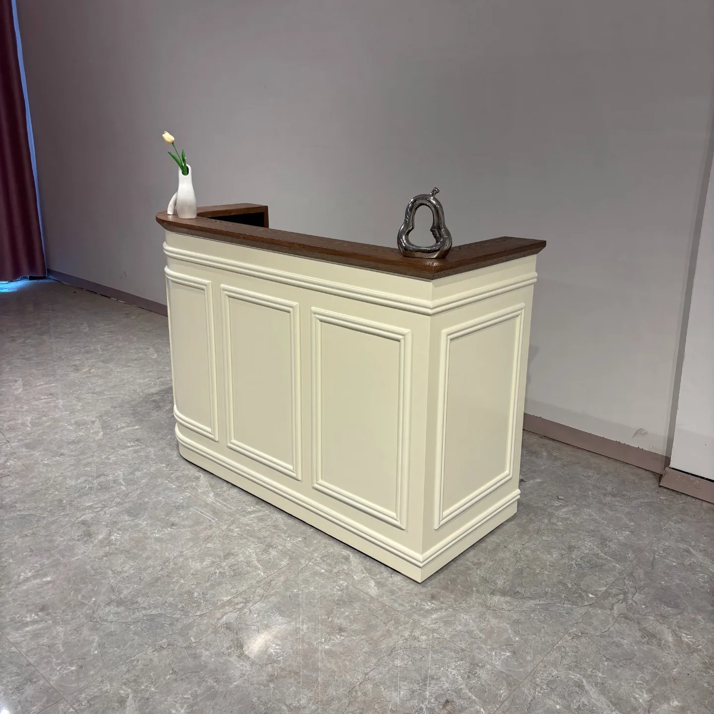 For Reception Desk for Clothing Store, Creative Cashier Bar Counter, Beauty Salon Yoga Studio Front Desk