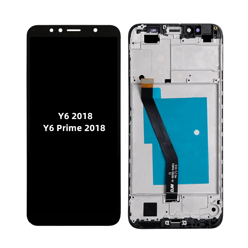 For Huawei Y6 Prime 2018 LCD ATU L11 L21 Original With frame Mobile Phone Display Touch Screen Digitizer Assembly Replacement