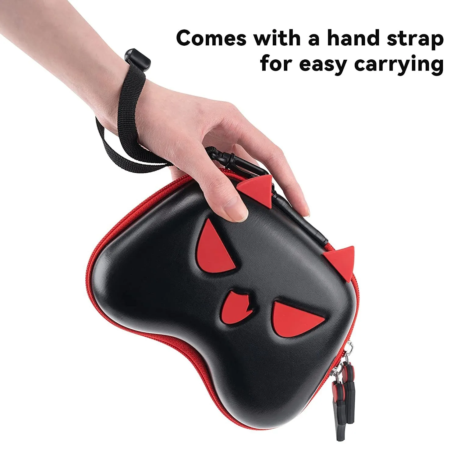 GeekShare PS5 PS4 휴대용 보호 게임 패드 케이스 작은 악마 여행 쉬운 운반 컨트롤러 충격 방지 커버 게임 패드 가방