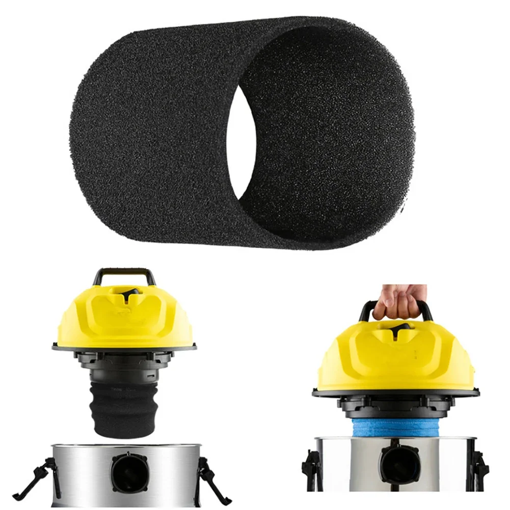 Foam Filter Fast Drying Foam Filter 12mm*H15mm Wet Dry Vacuuming 1PCS For Karcher NT 48 1 TE For Karcher WD 2.xxx
