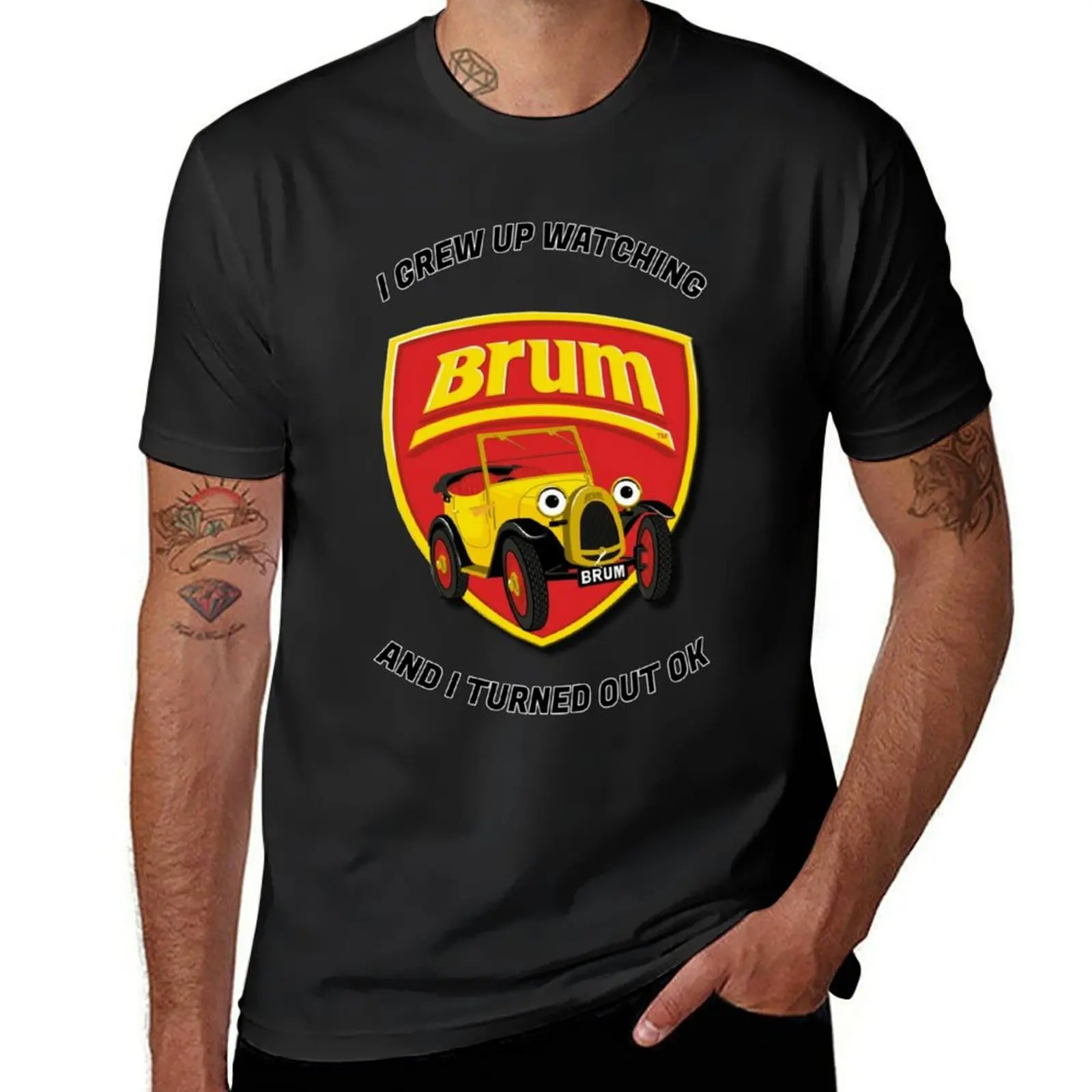 Brum car Children&x27;s TV British design available on a wide range of clothing, stationery and gif T-Shirt