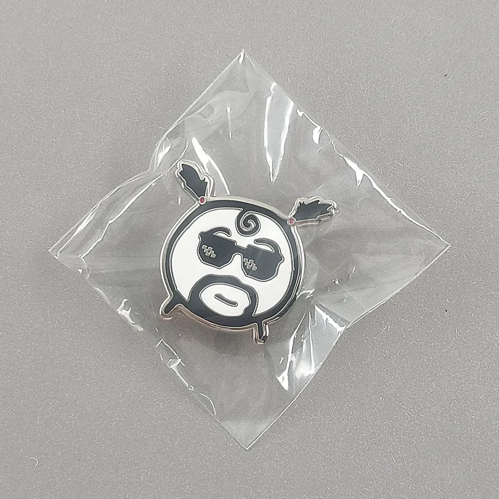 Lustige Meme-Emaille-Pins, Thug Life Sonnenbrillen-Broschen, Niedliche Metall-Abzeichen mit Zöpfen und Bart, Anstecknadel für Rucksack, Schmuckgeschenk – Detail 9