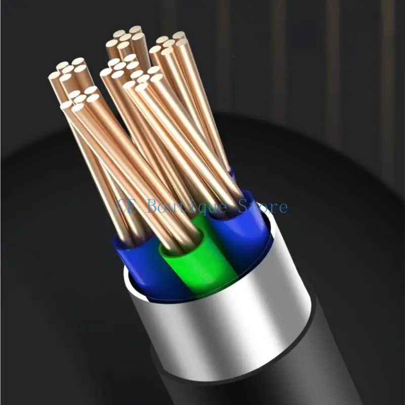 652F Spring USB C to USB C Coiled Cable for Efficient Charging and Data Transfer