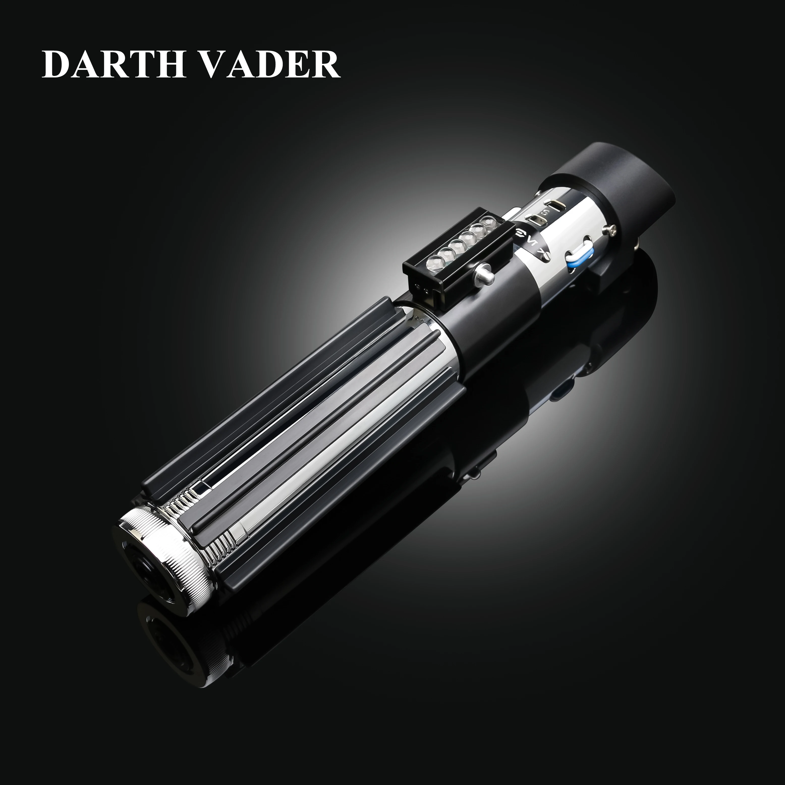 Sable de luz DSV Smooth Swing Metal Hilt Combat FX Blaster Duel Laser Sword NEO PIXEL Proffie TREX