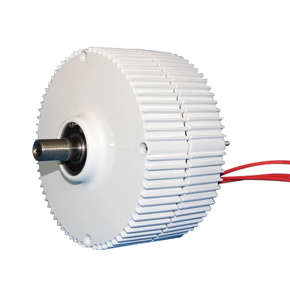 Imagem -05 - Gerador de 300w 400w 500w e 600w 12v 24v e 48v Fases Ímã Permanente Alternadores ac para Motor Eólico Turbina de Água Diesel