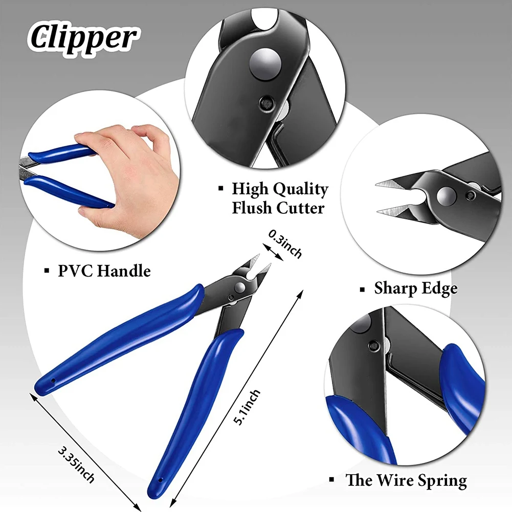 CYGJ-10 Pcs Metal DIY Model Tool Sets Tab Edge Cylinder Cone Shape Bending Assist Tools For 3D Metal Jigsaw Puzzles Assembly