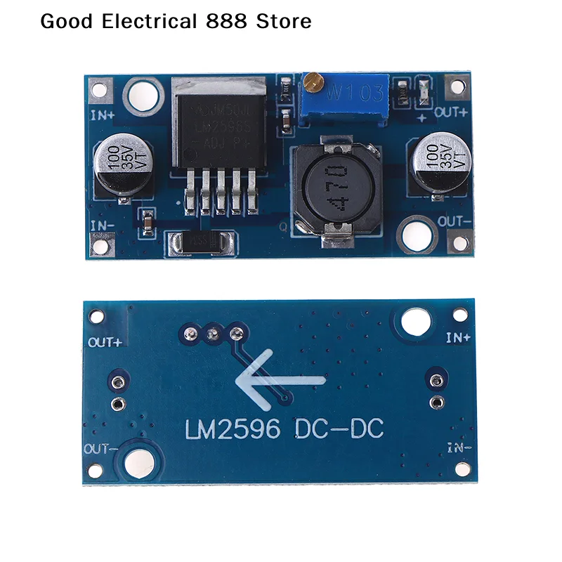 【GE】1Pc LM2596S Buck Converter DC To DC Converter High Efficiency Voltage Regulator 3.0-40V To 1.5-35V Buck Converter Adjustable