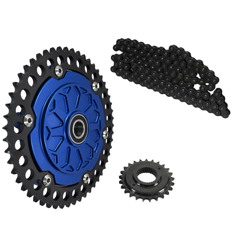 

Motorcycle Steel Chain Drive Transmission Sprocket Conversion Kit for Harley-D Bagger Touring Twin M8 2009-2023