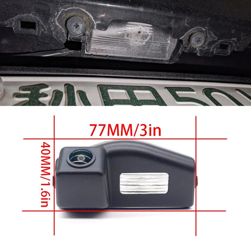 HD Reversing Backup Rear View Camera For Mazda 3 Sport Mazda2 Demio 2007- 2010 2011 2012 2013 2014 Night Vision 170° 1080P Car