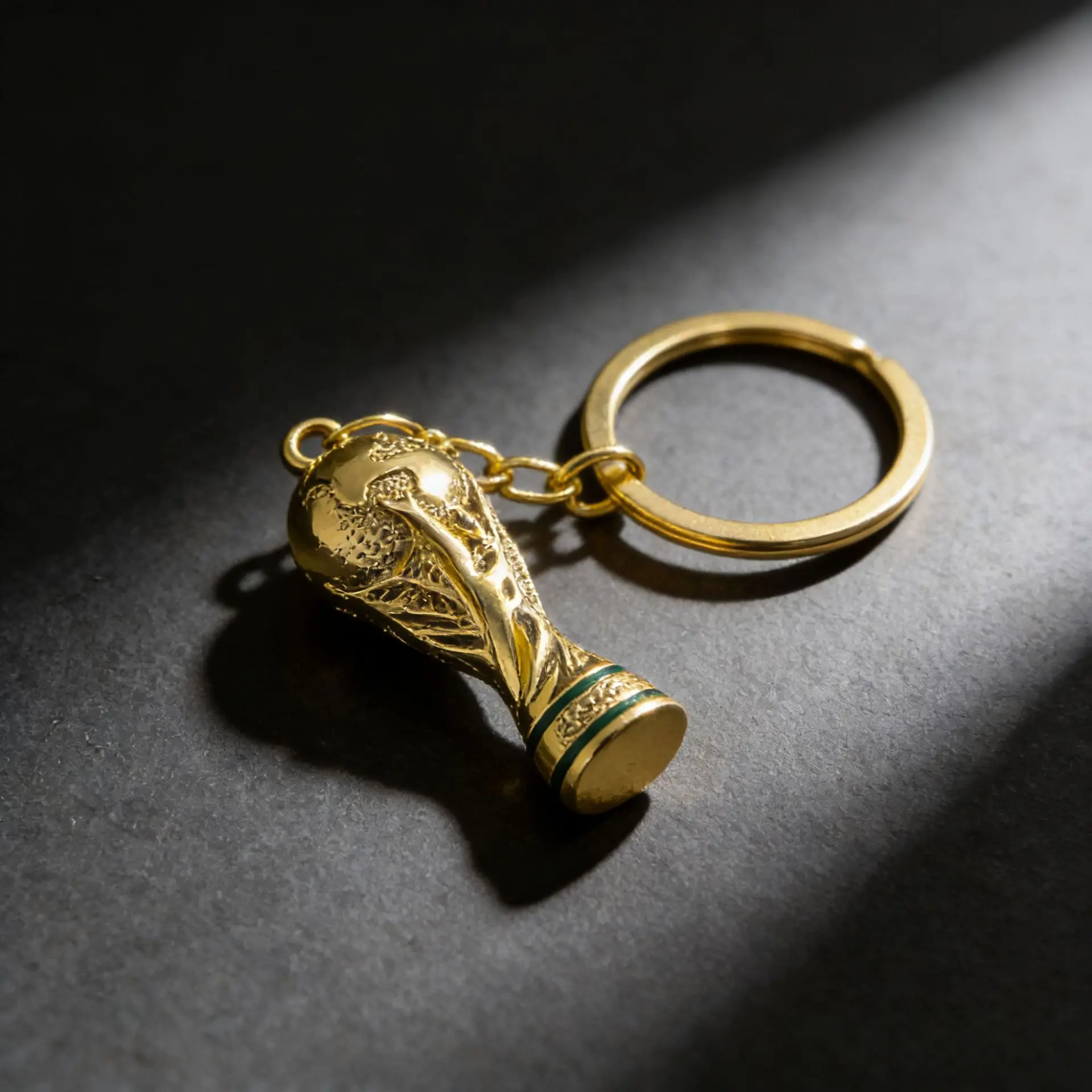 2026 FIFA World Cup Trophy Keychain Figurine Mascot Pendant Soccer Fan Souvenir Keychain Car Ornament Bag Charm Gift Collectible view 6