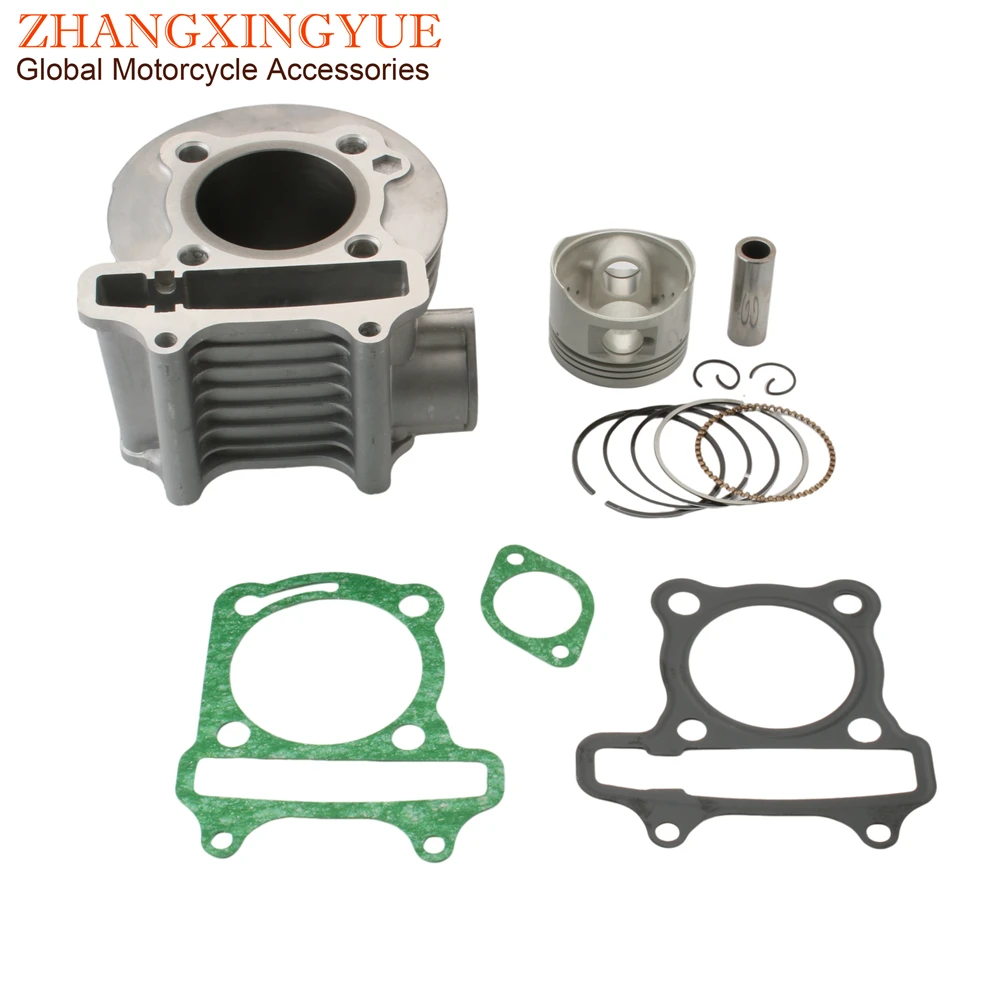 125cc 52.4mm Cylinder Block Kit For Kymco Agility125 Carry R16 Rs Like125 Lx Like People Eu 3 Super 8 125 4T