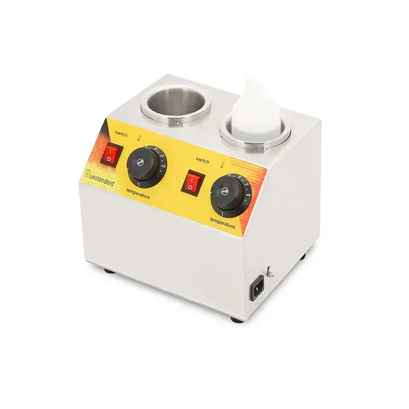 المنزلية 220 فولت 2 فرن تدفئة الشوكولاتة الكهربائية تسخين الهواء آلة صهر الشوكولاتة مع التحكم الذكي في درجة الحرارة