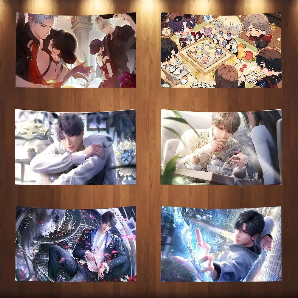 Anime Liebe und Deepspace Flagge Flaggen Raumdekoration Outdoor Dekore personalisierte Artikel Flaggen für Schlafzimmer Zuhause lustig