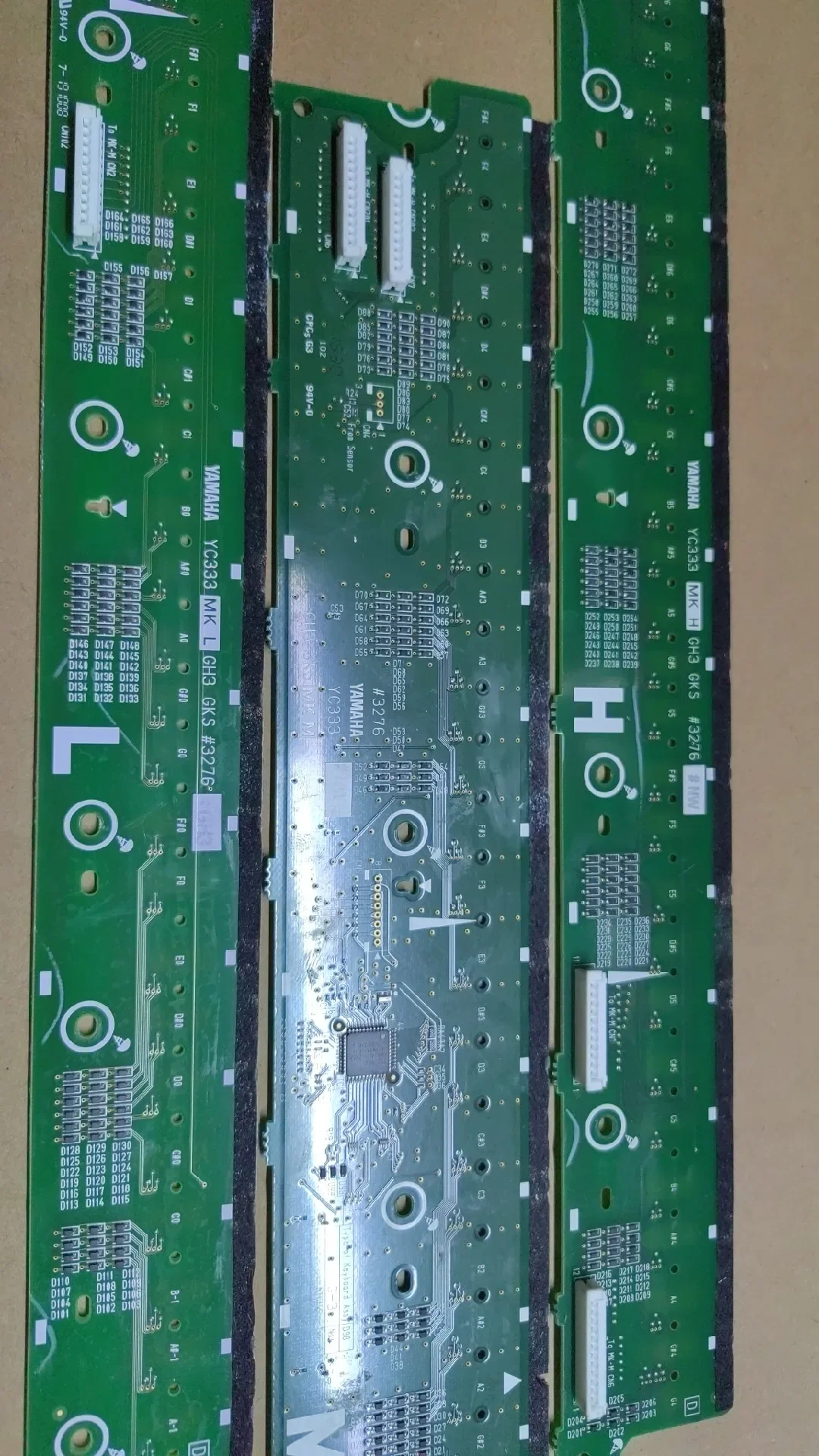 Для Yamaha CLP-635 575 525 535 YDP series Key Contact Mk Circuit Board PCB YC333