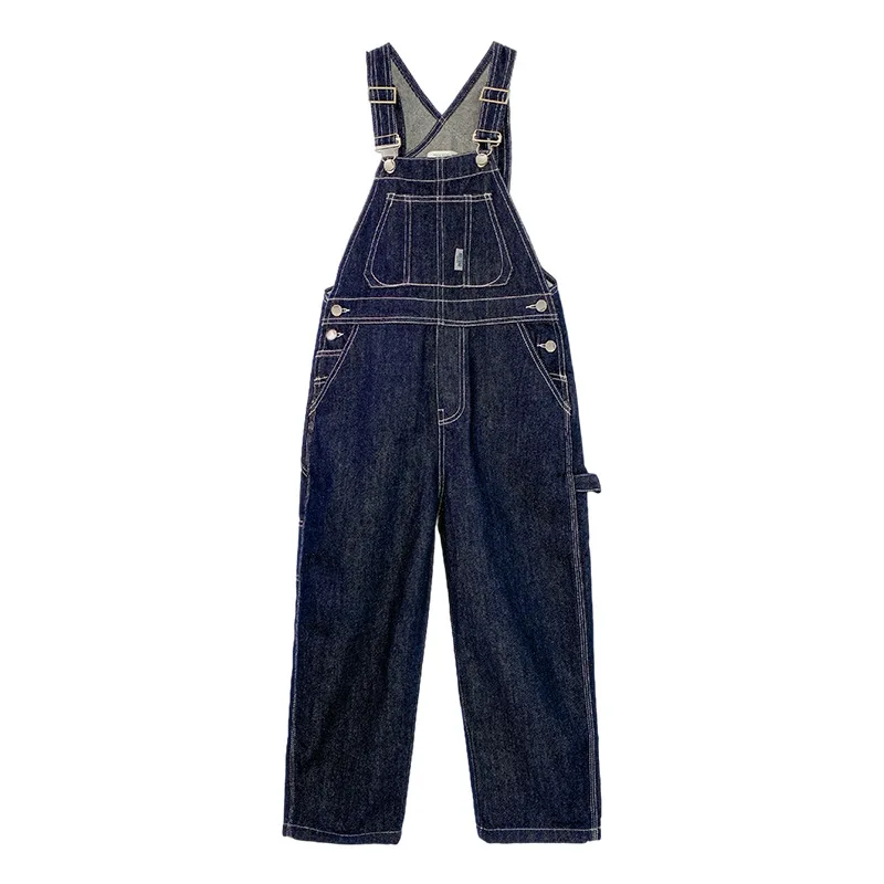 New Retro Boys Overall Jumpsuit Student School Wear Vintage Jeans Overalls Teen Kids Jumpsuit Children Pants Clothes 4-14 Years