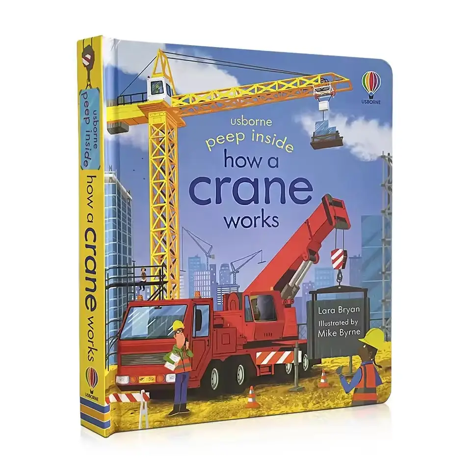 Usborne Peep Inside How Works Series Scientific Knowledge Learning Picture Book in English Daily Bedtime Reading Book - 4