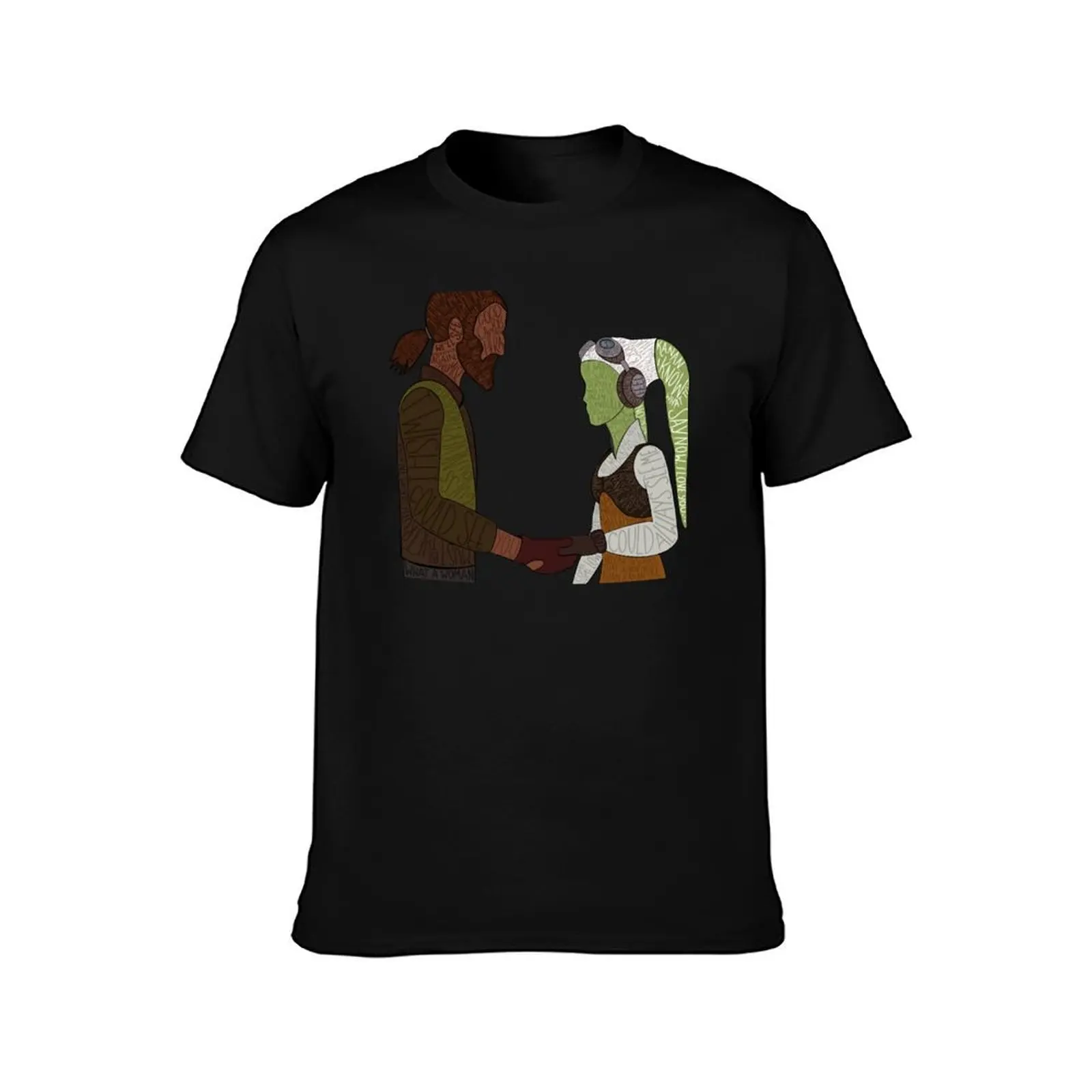 Kanan and Hera T-Shirt Sports Basic Short Sleeve T-Shirt