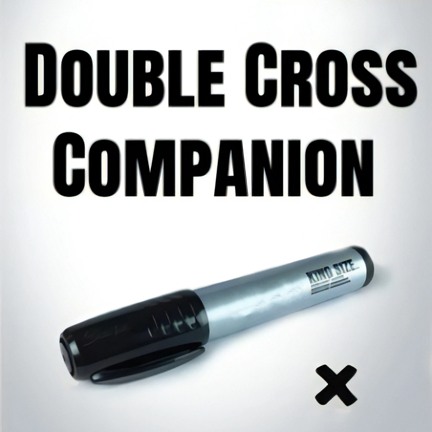 

Double Cross Companion Magic Marker Holder - Flexible Clip Pen Holster for Magicians, Hands-Free & Accessible Carry in Close Up,