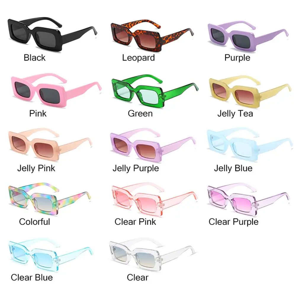 Popular Ladies Eyewear Big Frame Women's Sunglasses Shades Men Sun Glasses Rectangle Sunglasses