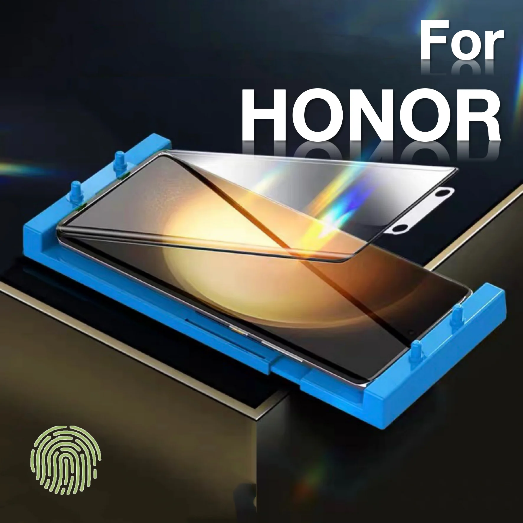 For HONOR 100 90 80 SE 70 60 50 PRO V40 Magic 6 5 Pro 4 3  Explosion-proof Screen Protector Glass Protective With Install Kit