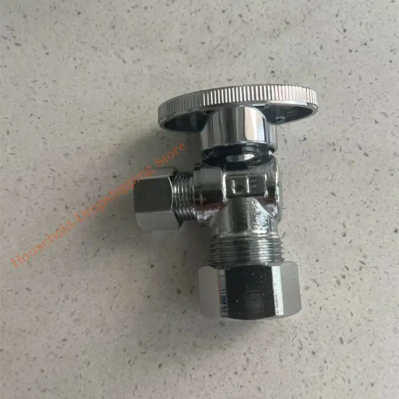 صمامات السباكة النحاسية المتانة 5/8 بوصة، مدخل بوصة، التحكم في تدفق المياه 3/8 بوصة 85AD #2