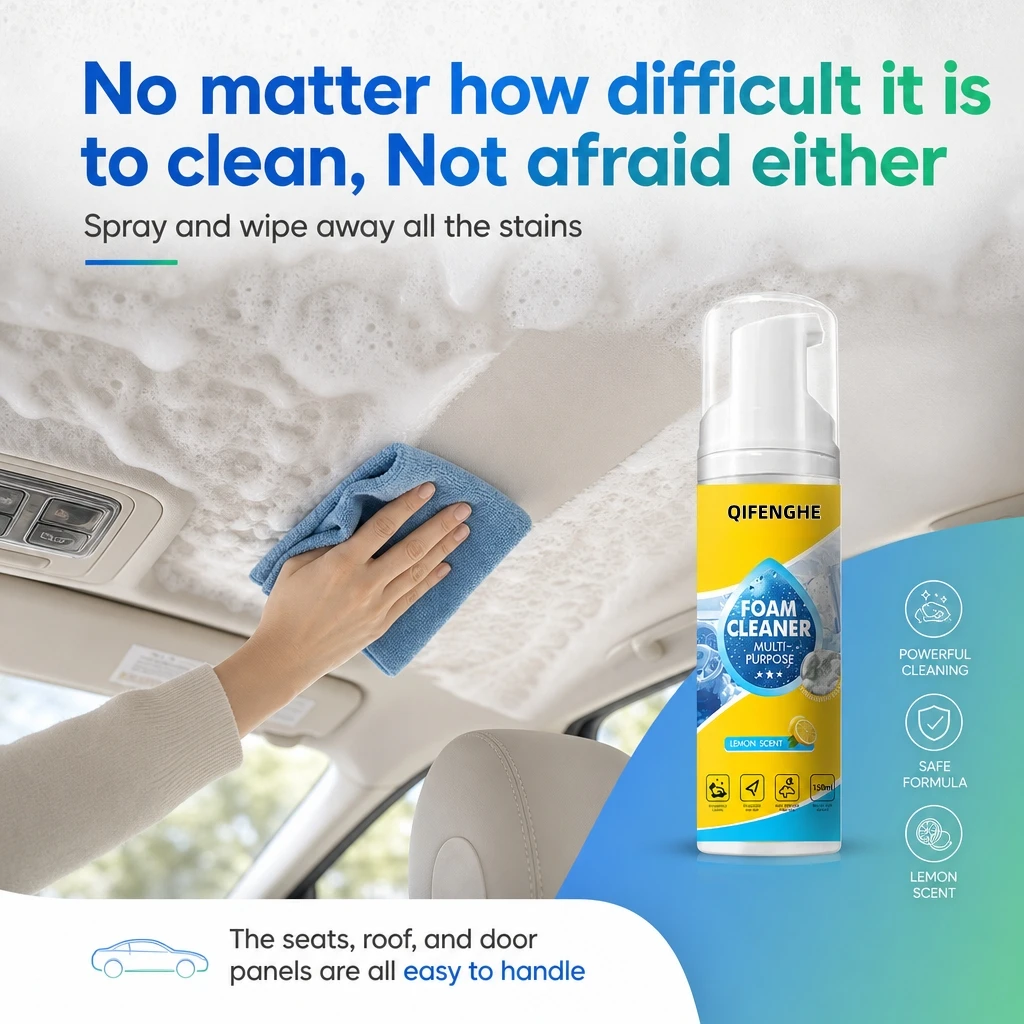 Multi-purpose Rich Foam Cleane - Leather Cleaner Interior recension och pris