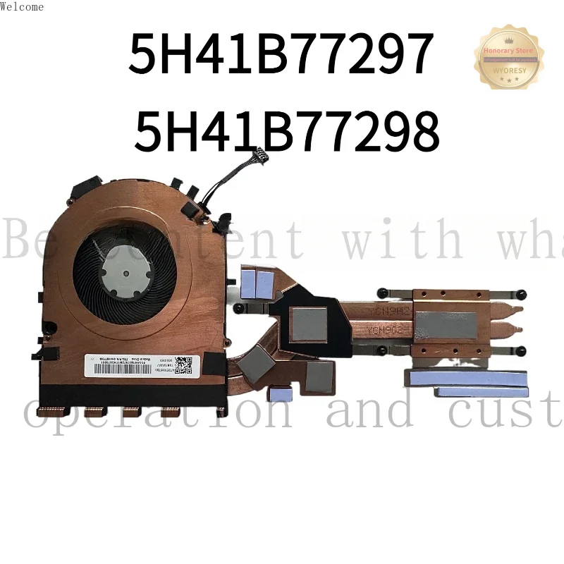 Ventilateur de refroidissement du processeur d'origine neuf pour ordinateur portable Lenovo ThinkPad E14 Gen 4 E15 Gen 4 UAM, dissipateur thermique FRU : 5H41B77297 5H41B77298