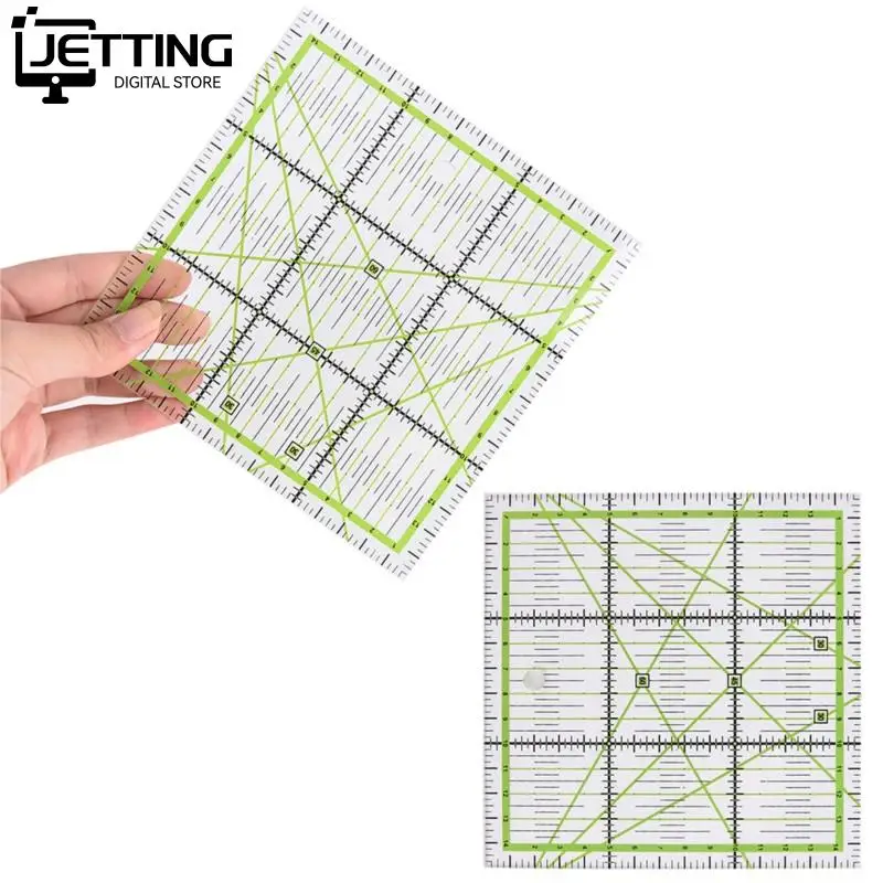 Transparent Quilting Sewing Patchwork Ruler Cutting Tool Tailor Craft G03 Drop Ship Size: 15x15cm