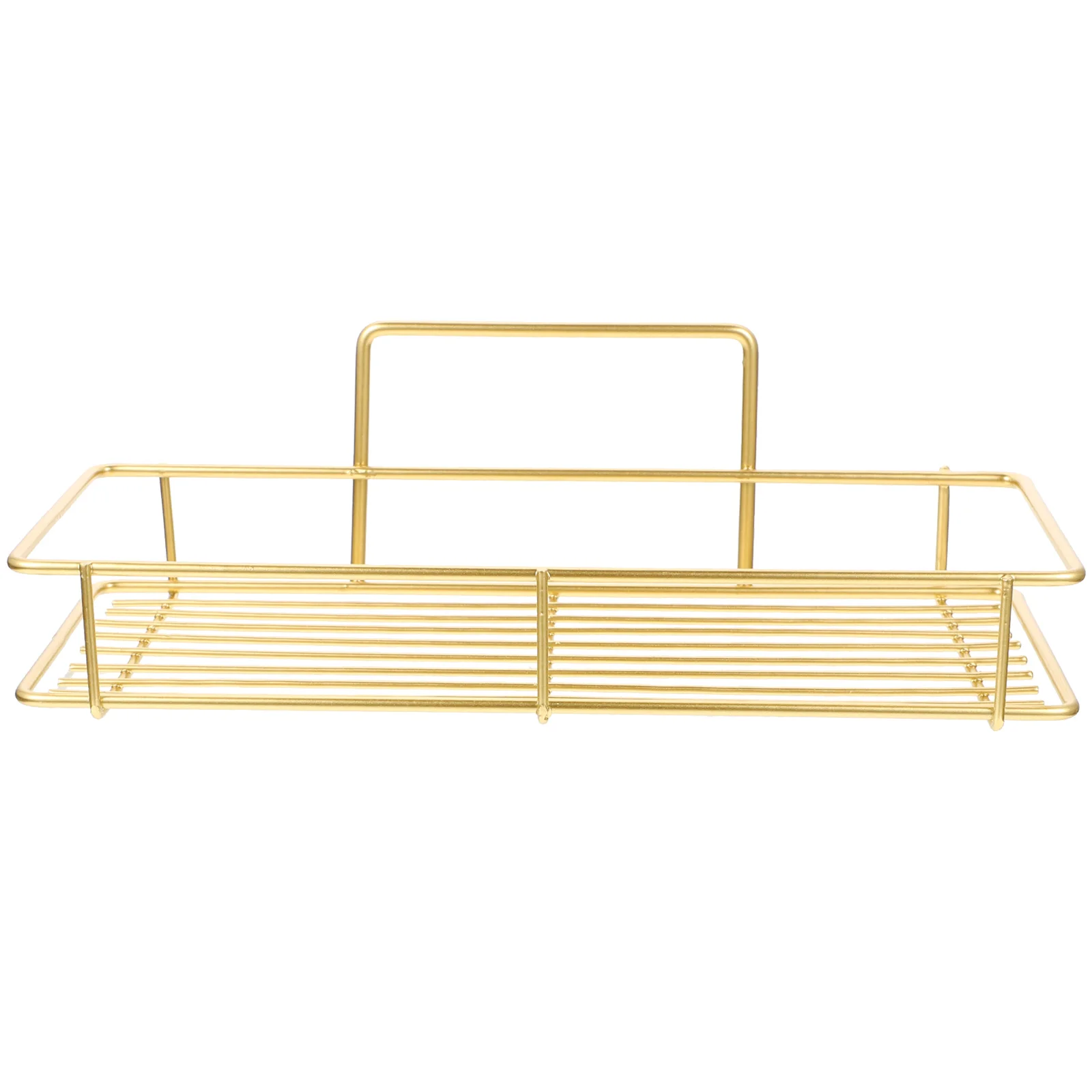 

Wall Mounted Cup Rack Bathroom Storage Shelf Iron Material Holder Toothbrush Soap Shampoo Kitchen ganizer Hanging Rack